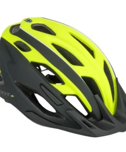 Fahrradhelm Root Inmold Größe L 59cm-61cm Dial-Fit Schwarz Gelb