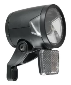Herrmans LED Fahrrad Scheinwerfer H-Black MR8 180 Lumen Für Dynamo 6 Volt StVZO