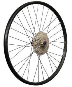 27,5 Zoll Laufrad Hinterrad Geöst Shimano M475 6L Disc Set Mit 10 Fach Kassette