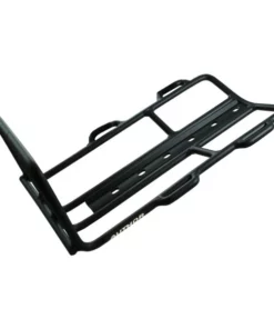 Fahrrad Gepäckträger ACR-F04 Cargo Aluminium Gabel / Rahmenmontage 4Kg Schwarz