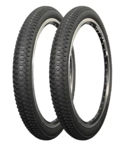 Diverse 2x Fahrrad Reifen 20 Zoll 56-406 Stollenprofil BMX Mantel 20 X 2,10 Satz Schwarz