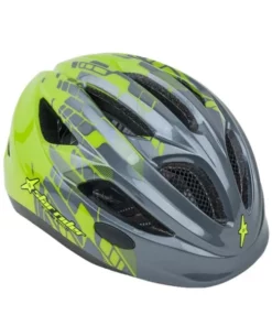 Author Fahrradhelm Kinder Star Rider Größe M 51cm-55cm Dial-Fit Grün