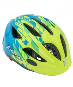 Author Fahrradhelm Kinder Star Rider Größe S 46cm-51cm Dial-Fit Gelb