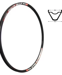 Fahrrad Felge 26 Zoll NoTubes ZTR Alpine Hohlkammer Disc 32 Loch 559-20 Schwarz